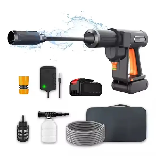  Professional Grade Hidrolavadora and Upgraded High-Power Portable Car Wash Gun for Commercial & Residential Use